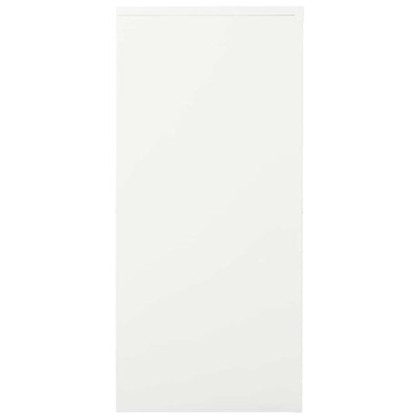 Vidaxl roldeurkast 90x40x90 cm staal wit