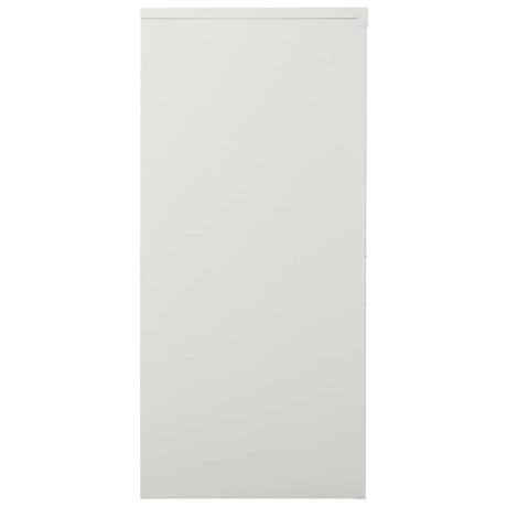 Vidaxl roldeurkast 90x40x90 cm staal lichtgrijs
