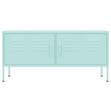 Vidaxl tv-meubel 105x35x50 cm staal mintkleurig