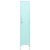 Vidaxl lockerkast 35x46x180 cm staal mint