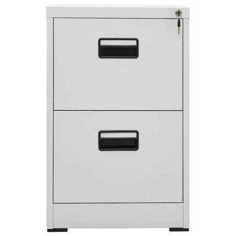 Vidaxl archiefkast 46x62x72,5 cm staal lichtgrijs