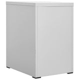 Vidaxl archiefkast 46x62x72,5 cm staal lichtgrijs