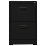 Vidaxl archiefkast 46x62x72,5 cm staal zwart