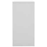 Vidaxl lockerkast 90x45x92,5 cm staal lichtgrijs en blauw
