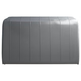 VidaXL Lagerzelt 370x370 cm stahlgrau