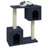 Vidaxl -Katzenmöbel mit Sisal -Kratzerpfosten 60 cm dunkelgrau