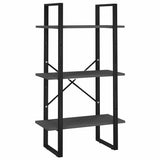 Vidaxl opbergrek 60x30x105 cm bewerkt hout grijs