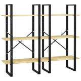 Vidaxl opbergrek 60x30x210 cm massief grenenhout