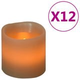 VIDAXL CANKLES 12 ST LED warmes Weiß