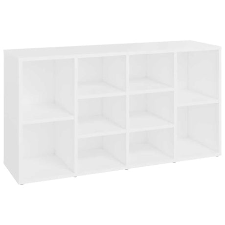 Vidaxl Schuhe Bank 103x30x54,5 cm verarbeitetes Holz weiß