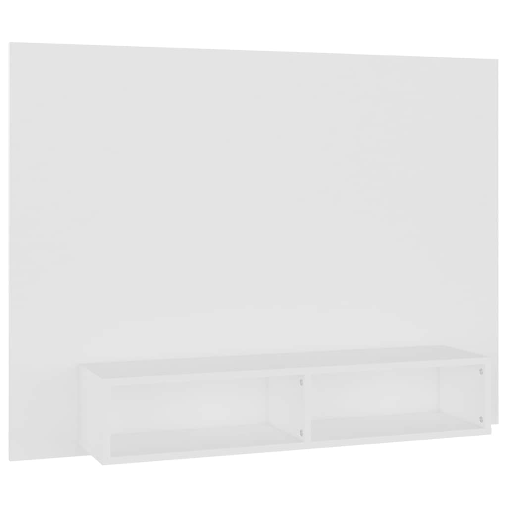Vidaxl tv-wandmeubel 120x23,5x90 cm bewerkt hout wit