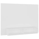 Vidaxl tv-wandmeubel 120x23,5x90 cm bewerkt hout wit
