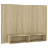 Vidaxl tv-wandmeubel 120x23,5x90 cm bewerkt hout sonoma eikenkleurig