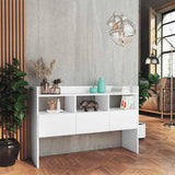 Vidaxl dressoir 105x30x70 cm bewerkt hout wit