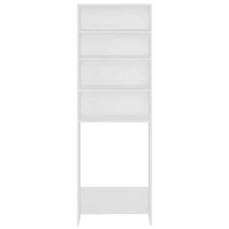 Vidaxl Waschmaschinenschrank 64x24x190 cm Weiß