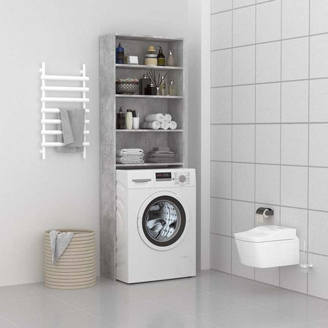 Vidaxl Waschmaschinenschrank 64x24x190 cm Betonpreis