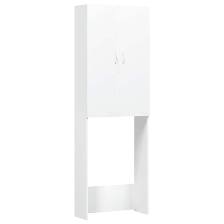 Vidaxl Waschmaschinenschrank 64x25.5x190 cm Weiß