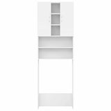 Vidaxl Waschmaschinenschrank 64x25.5x190 cm Weiß