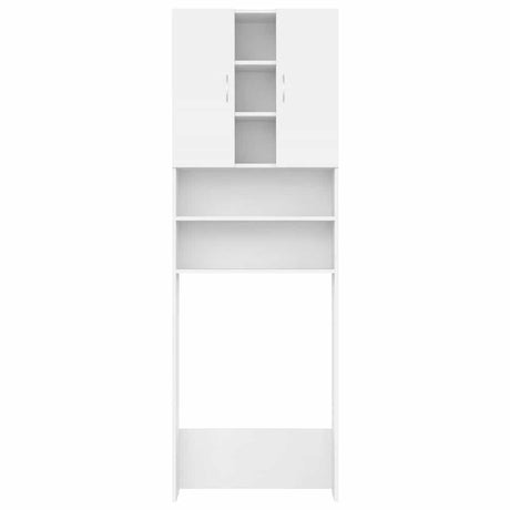 Vidaxl Waschmaschinenschrank 64x25.5x190 cm Weiß