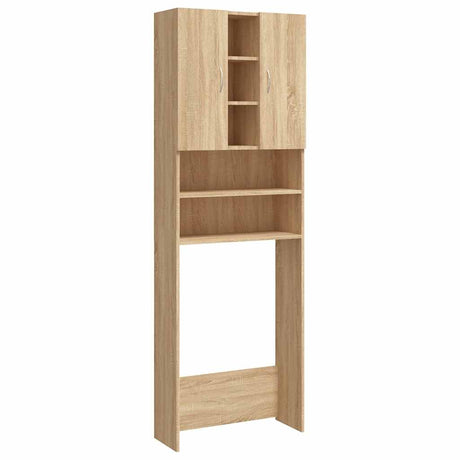 VIDAXL WASH MACHINET CHEINET 64X25.5X190 CM SONOMA EAK -COLDED