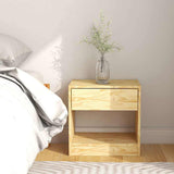 Vidaxl nachtkastjes 2 st 50x34x50 cm massief grenenhout