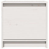 Vidaxl nachtkastjes 2 st 40x30,5x40 cm massief grenenhout wit