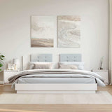 Vidaxl nachtkastjes 2 st 40x30,5x40 cm massief grenenhout wit