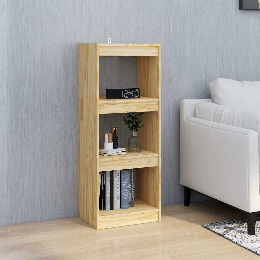 Vidaxl boekenkast kamerscherm 40x30x103,5 cm massief grenenhout