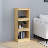 Vidaxl boekenkast kamerscherm 40x30x103,5 cm massief grenenhout
