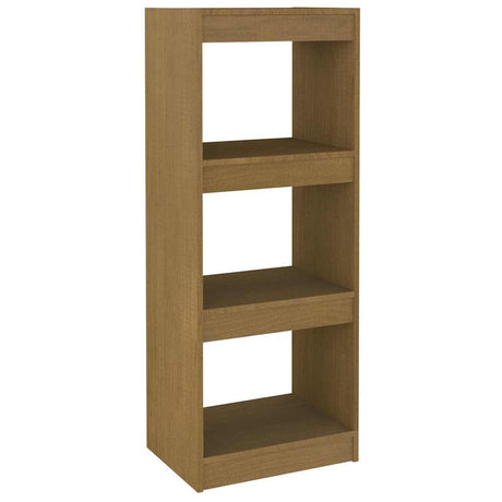 Vidaxl boekenkast kamerscherm 40x30x103,5 cm grenenhout honingbruin