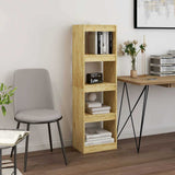 Vidaxl boekenkast kamerscherm 40x30x135,5 cm massief grenenhout
