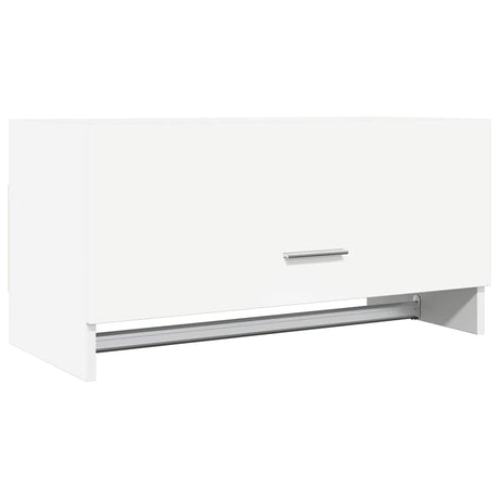 Vidaxl kledingkast 70x32,5x35 cm bewerkt hout wit
