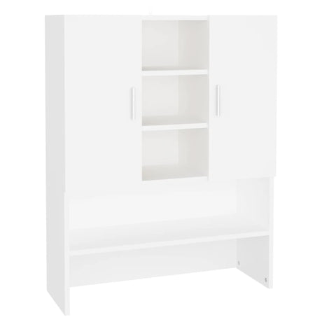 Vidaxl Waschmaschinenschrank 70,5 x 25,5 x 90 cm Weiß