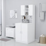 Vidaxl Waschmaschinenschrank 71x71.5x91.5 cm Weiß