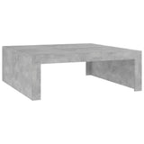 Vidaxl salontafel 100x100x35 cm bewerkt hout betongrijs