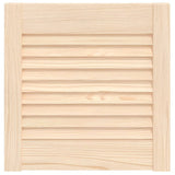 VIDAXL -Schranktür mit Lamellen 39,5 x 39,4 cm Festkiefer