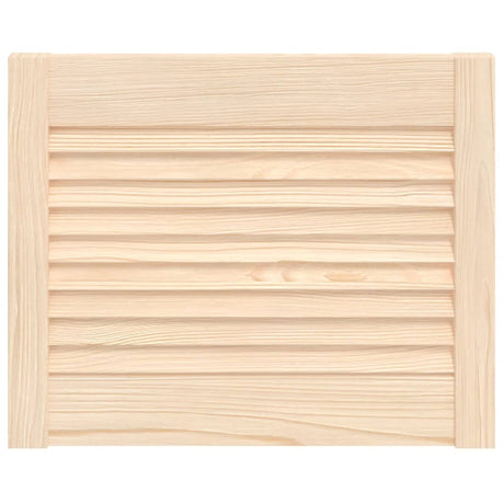 VIDAXL -Schranktür mit Lamellen 39,5 x 49,4 cm Festkiefer