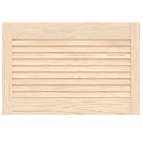VIDAXL -Schranktür mit Lamellen 39,5 x 59,4 cm Festkiefer