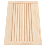 VIDAXL -Schranktüren mit Lamellen 4 ST 39,5 x 59,4 cm Festkiefer