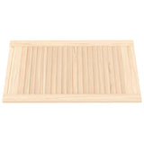 VIDAXL -Schranktüren mit Lamellen 2 PCs 69 x 39,4 cm Festkiefer