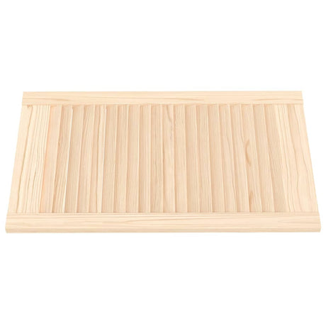 VIDAXL -Schranktüren mit Lamellen 4 -Stcs 69x39.4 cm Festkiefer