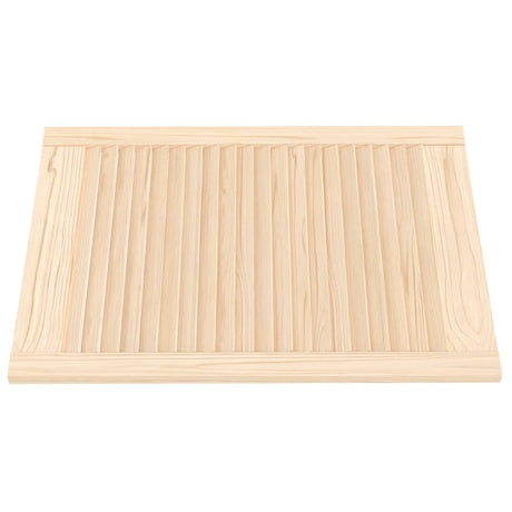 VIDAXL -Schranktüren mit Lamellen 2 PCs 69 x 49,4 cm Festkiefer