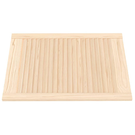 VIDAXL -Schranktüren mit Lamellen 4 -PCs 69 x 49,4 cm Festkiefer