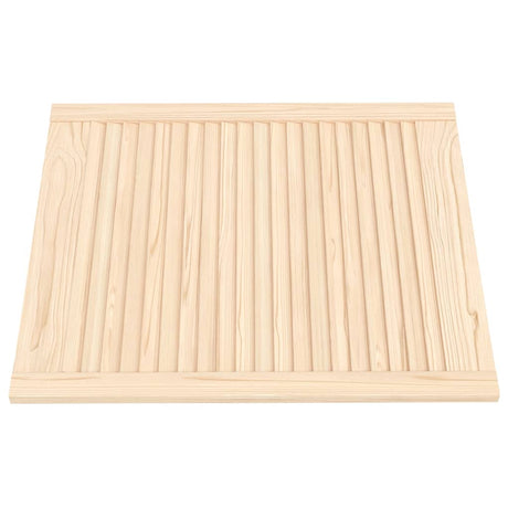 VIDAXL -Schranktüren mit Lamellen 4 -Stcs 69x59.4 cm Festkiefer