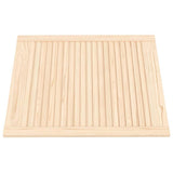 VIDAXL -Schranktüren mit Lamellen 4 -Stcs 69x59.4 cm Festkiefer