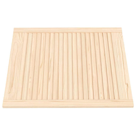 VIDAXL -Schranktüren mit Lamellen 4 -Stcs 69x59.4 cm Festkiefer