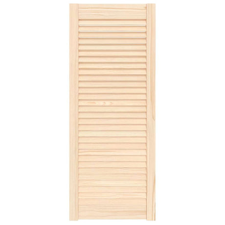 VIDAXL -Schranktür mit Lamellen 99,3 x 39,4 cm Festkiefer