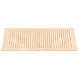 VIDAXL -Schranktür mit Lamellen 99,3 x 39,4 cm Festkiefer