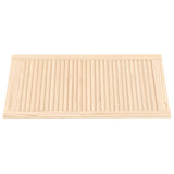 VIDAXL -Schranktüren mit Lamellen 4 Stcs 99,3 x 49,4 cm Festkiefer