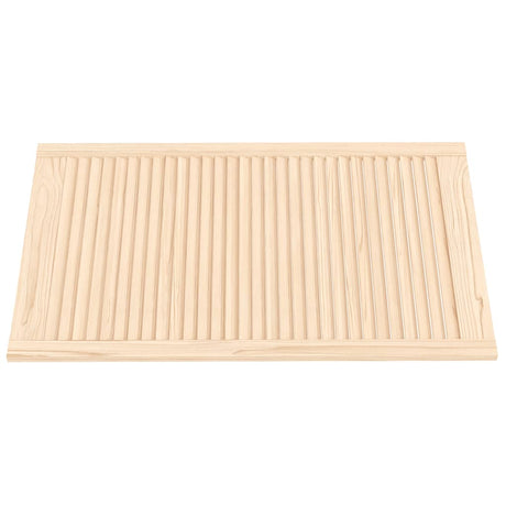 VIDAXL -Schranktür mit Lamellen 99,3 x 59,4 cm Festkiefer